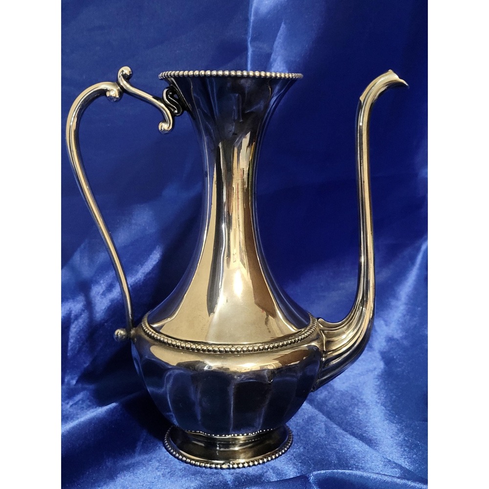 Antique C Rogers & Bros Silverplate Pitcher - Picture 2 of 9